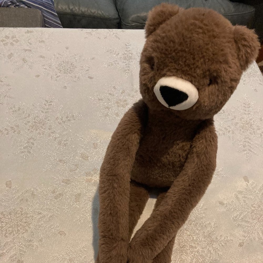 Pillowfort Brown Bear From Target With Velcro Arms and Legs Stuffed Animal